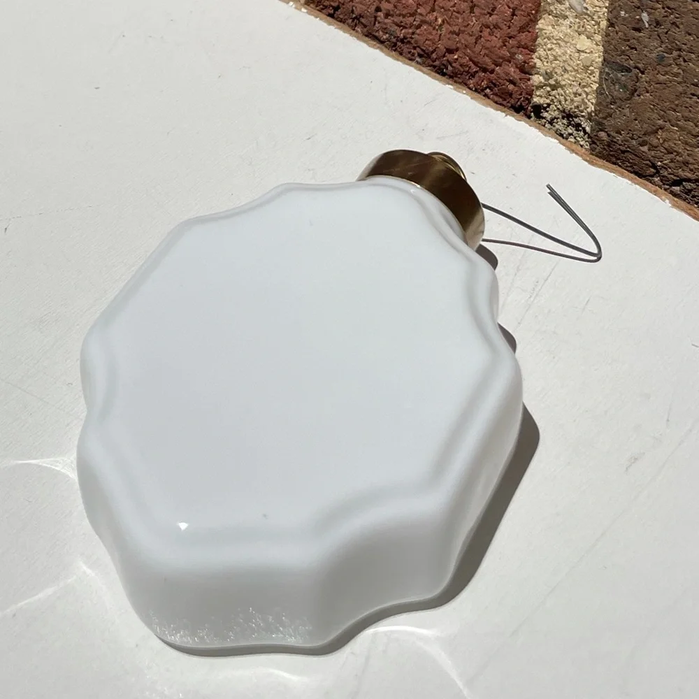 Vintage Black‎ Lab Porcelain Christmas Ornament